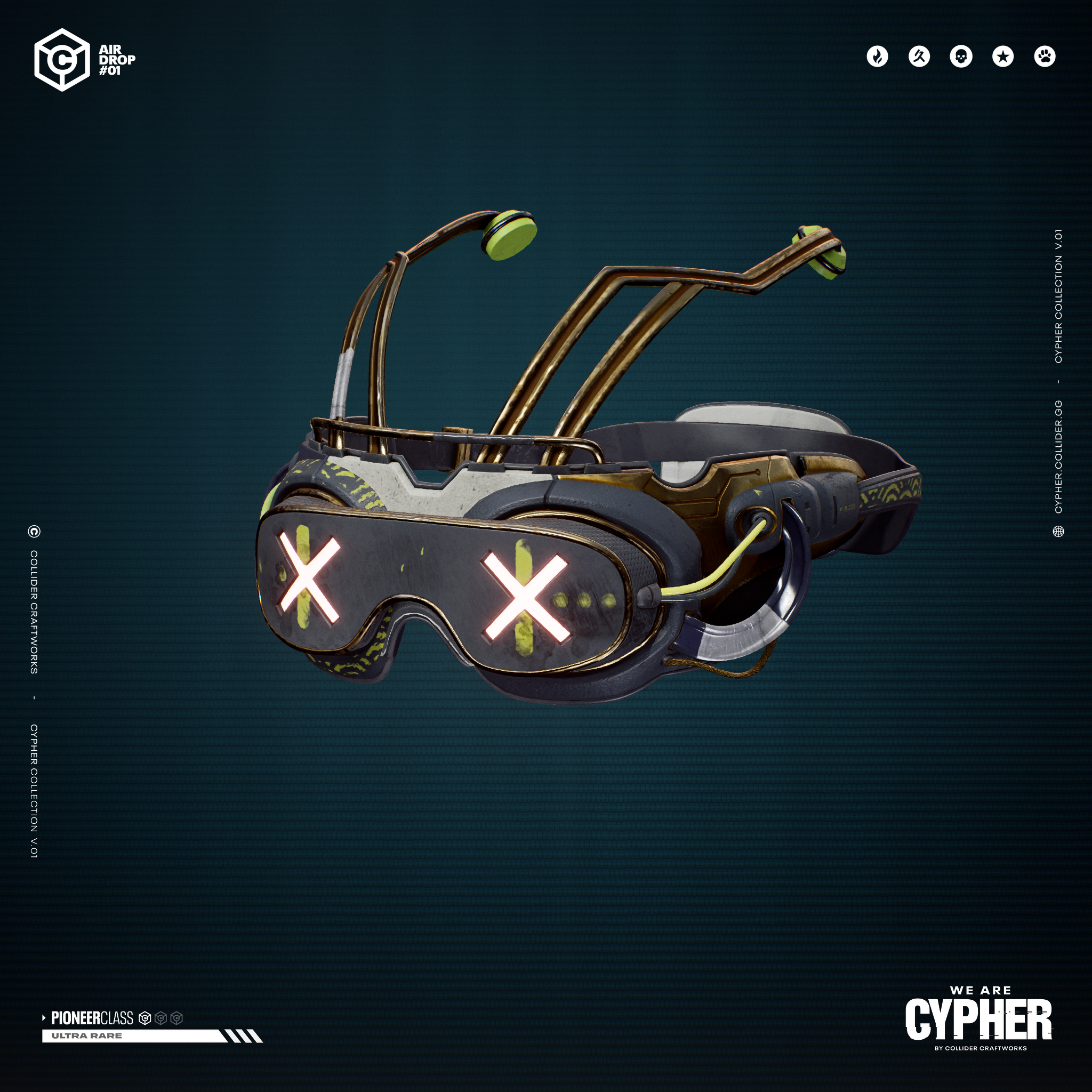 Collider Craftworks - Cypher Airdrop1 #0429 - Cypher Gear | OpenSea